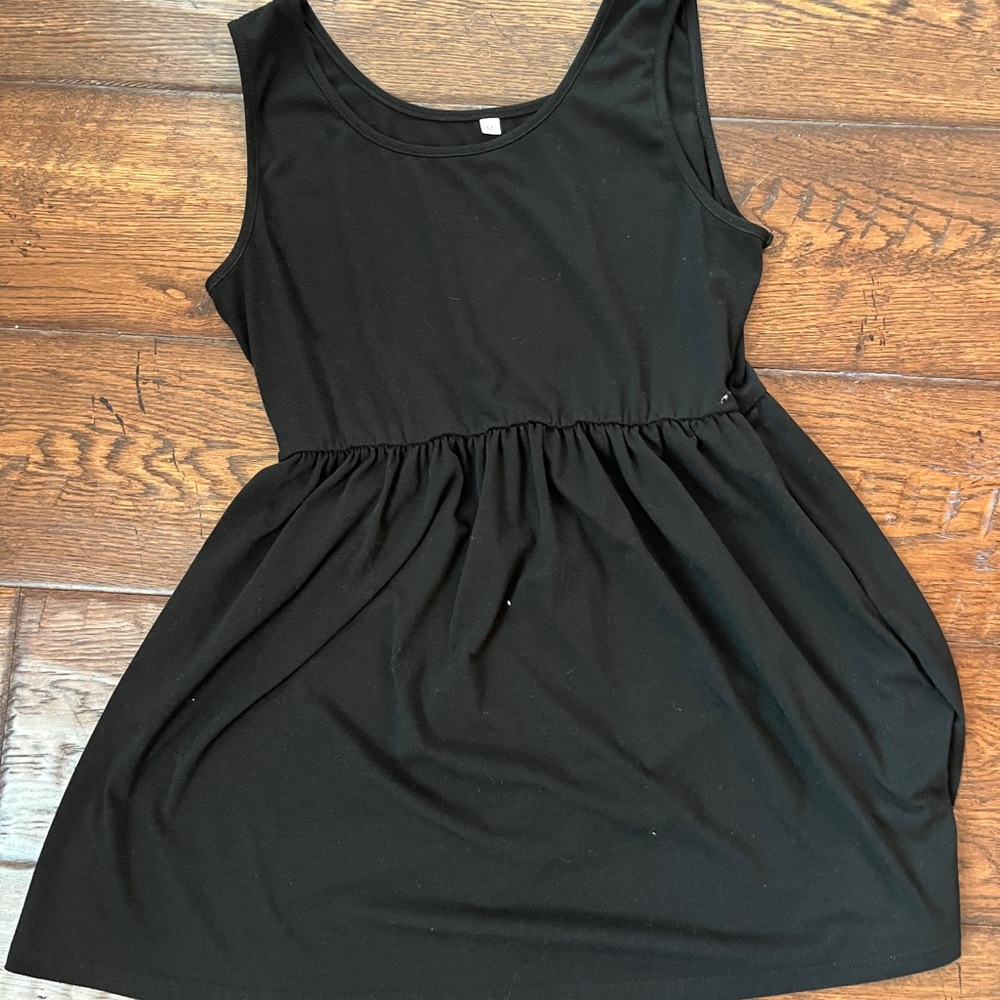 Black Women's Maternity Tank Top